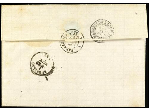 ✉ FRANCIA. 1874. ORAN. Entire from TLEMCEN (Argel) to FRANCE