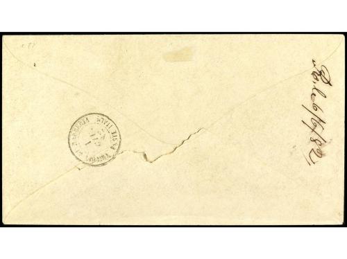 ✉ GRAN BRETAÑA. 1882. TRIPOLI IN BARBARY. Letter from MALTA 