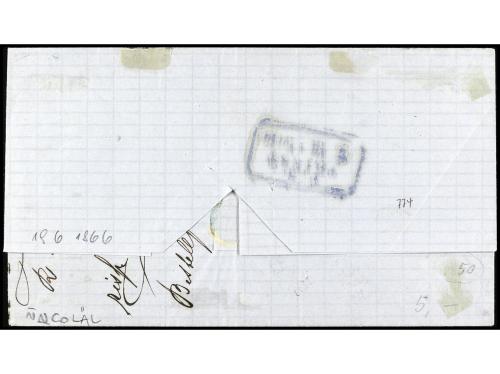 ✉ AUSTRIA. 1866. ALEXANDRIA. Letter from CAIRO to TRIEST pay