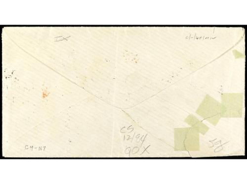 ✉ GRAN BRETAÑA. 1871. ALEXANDRIA. Letter from CAIRO to NEW Y