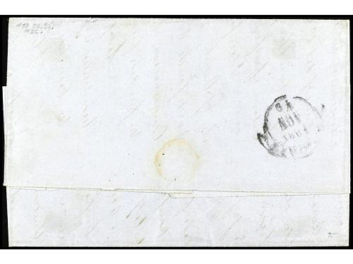 ✉ FRANCIA. 1861. ALEXANDRIA. COMPAGNIE BAZIN ET LEON GAY. Le