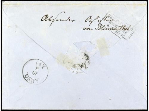 ✉ AUSTRIA. 1865. ALEXANDRIA. Letter from ALEXANDRIA to STOLP