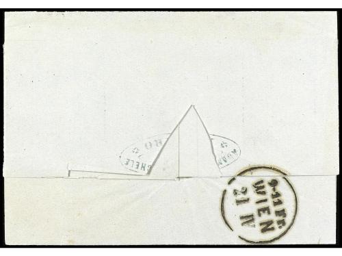 ✉ AUSTRIA. 1865. ALEXANDRIA. Letter from CAIRO to WIEN. It p