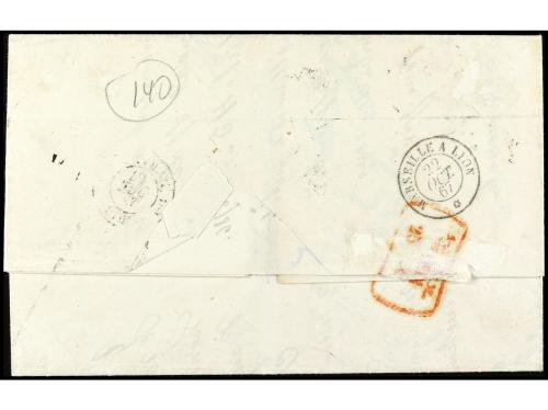 ✉ FRANCIA. 1867. ALGIERS. Letter from ALGIERS to VIENNA, fra