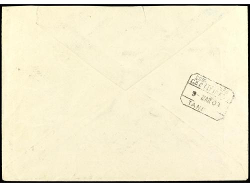 ✉ COLONIAS ESPAÑOLAS: MARRUECOS. Ed. 16, 17, 20. 1909. TETUÁ