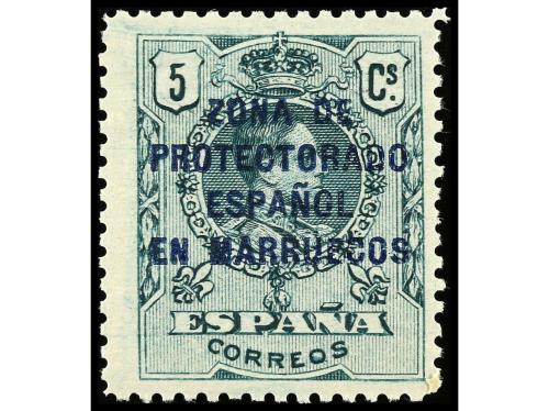 * COLONIAS ESPAÑOLAS: MARRUECOS. Ed. 58hcc, 59hcc. 2 cts. ca