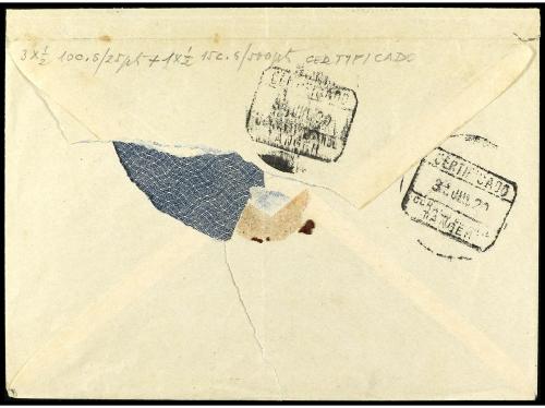 ✉ COLONIAS ESPAÑOLAS: MARRUECOS. Ed. 68 (3), 73. 1920. LARAC