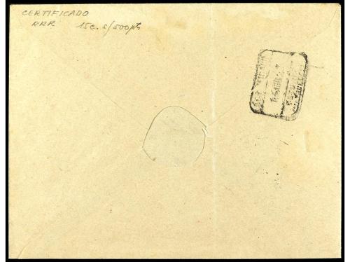 ✉ COLONIAS ESPAÑOLAS: MARRUECOS. Ed. 71, 73. 1920. LARACHE a