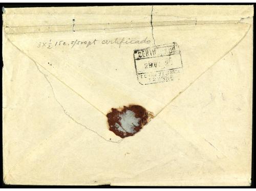 ✉ COLONIAS ESPAÑOLAS: MARRUECOS. Ed. 73 (3). 1920. LARACHE a