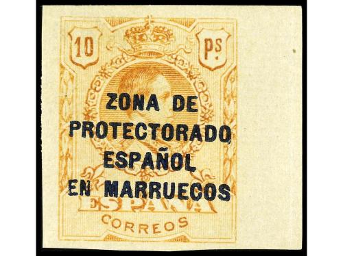 * COLONIAS ESPAÑOLAS: MARRUECOS. Ed. 76s, 78s, 80s. 40 cts. 