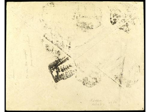 ✉ COLONIAS ESPAÑOLAS: MARRUECOS. Ed. 83, 85, 63. 1924. LARAC