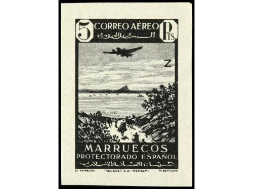 ** COLONIAS ESPAÑOLAS: MARRUECOS. Ed. 241/45s. SERIE COMPLET