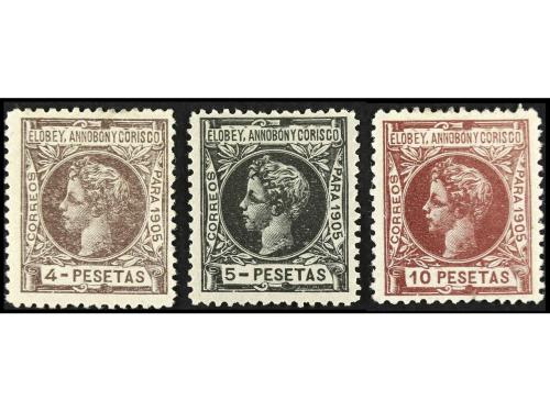 * COLONIAS ESPAÑOLAS: ELOBEY, ANNOBON Y CORISCO. Ed. 19/34. 