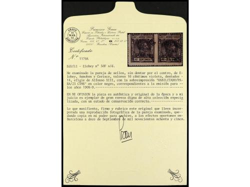 * COLONIAS ESPAÑOLAS: ELOBEY, ANNOBON Y CORISCO. Ed. 50Esph.