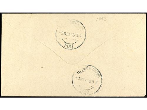 ✉ COLONIAS ESPAÑOLAS: CABO JUBY. Ed. 1B+1Bhh y 2B+2Bhh. 1916