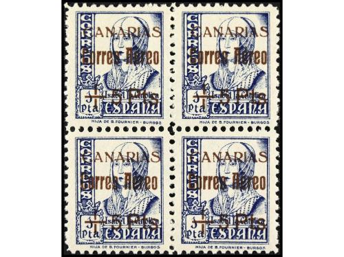 ** ESPAÑA: CANARIAS. Ed. 40/43. SERIE COMPLETA. 4 valores en