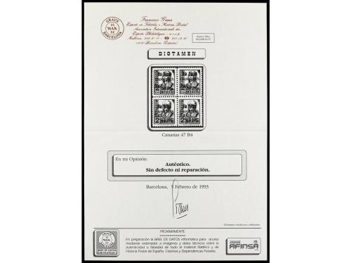 **/* ESPAÑA: CANARIAS. Ed. 44/51. SERIE COMPLETA. 8 valores 