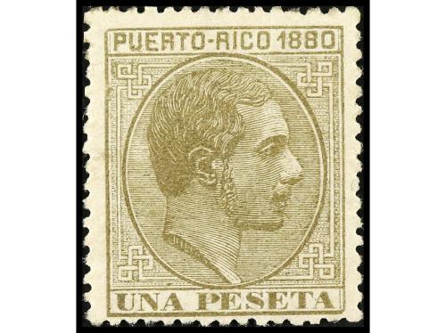 * COLONIAS ESPAÑOLAS: PUERTO RICO. Ed. 29/41. SERIE COMPLETA
