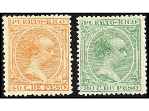 * COLONIAS ESPAÑOLAS: PUERTO RICO. Ed. 71/85. SERIE COMPLETA