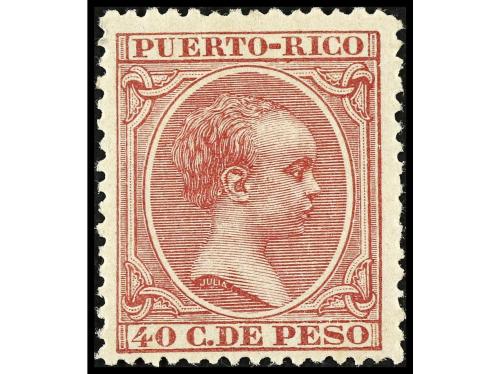 * COLONIAS ESPAÑOLAS: PUERTO RICO. Ed. 102/14. SERIE COMPLET