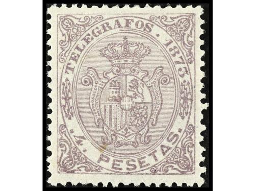 * COLONIAS ESPAÑOLAS: PUERTO RICO. Ed. T 5/6. TELÉGRAFOS. Se