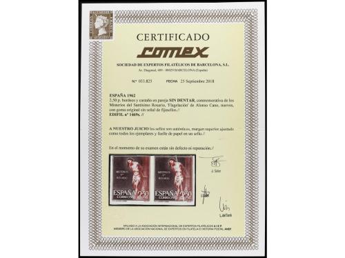 ** ESPAÑA. Ed. 1469s. MISTERIO DEL SANTO ROSARIO. 2,50 pts. 