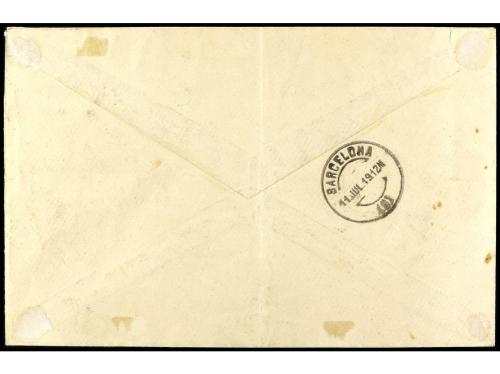 ✉ COLONIAS ESPAÑOLAS: CABO JUBY. Ed. 4B/4N. 1919. SELLOS DE 