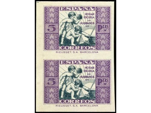** ESPAÑA. Ed. 1/8s (2). BENEFICENCIA. Serie completa. 8 val