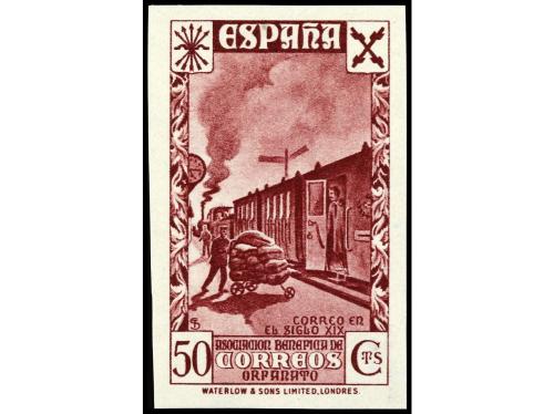 ** ESPAÑA. Ed. 21/6s. BENEFICENCIA. Serie completa. 6 valore