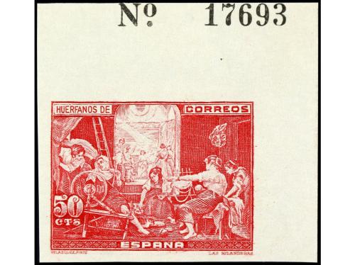 * ESPAÑA. Ed. SH 34 y 35. BENEFICENCIA. Sellos procedentes d