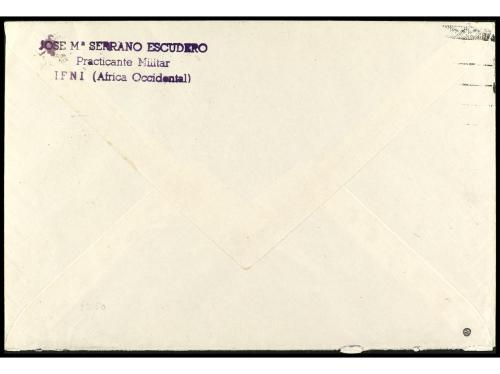 ✉ COLONIAS ESPAÑOLAS: IFNI. Ed. 38, 41 (3). 1950. SIDI-IFNI 