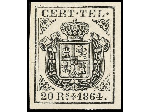 ** ESPAÑA: TELEGRAFOS. Ed. 1/4. SERIE COMPLETA. 4 valores. R