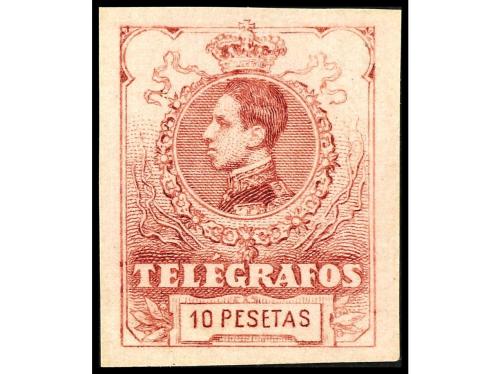 (*) ESPAÑA: TELEGRAFOS. Ed. 47/54s. SERIE COMPLETA. 8 valore