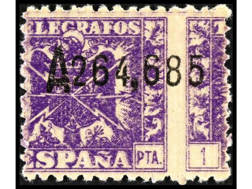 ** ESPAÑA: TELEGRAFOS. Ed. 68/75, 76/84, 72nar y 82er. SERIE