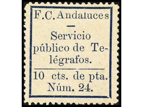 **/* ESPAÑA: TELEGRAFOS PARTICULARES. Ed. 1/2, 3/4, 6/7. FER