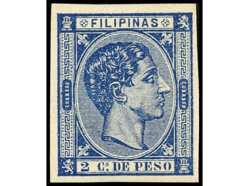 */(*) COLONIAS ESPAÑOLAS: FILIPINAS. Ed. 34s/35s, 37s/38s, 4
