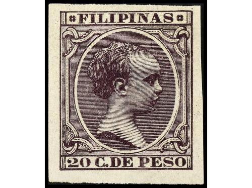 * COLONIAS ESPAÑOLAS: FILIPINAS. Ed. 105s/16s. JUEGO COMPLET