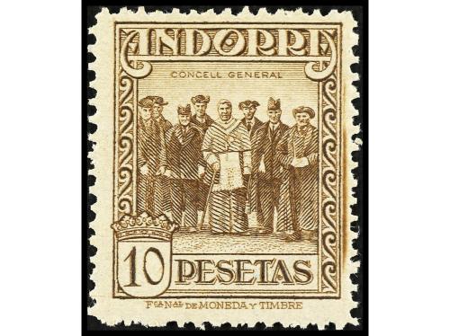 * COLONIAS ESPAÑOLAS: ANDORRA. Ed. 15/27. SERIE COMPLETA. Mu