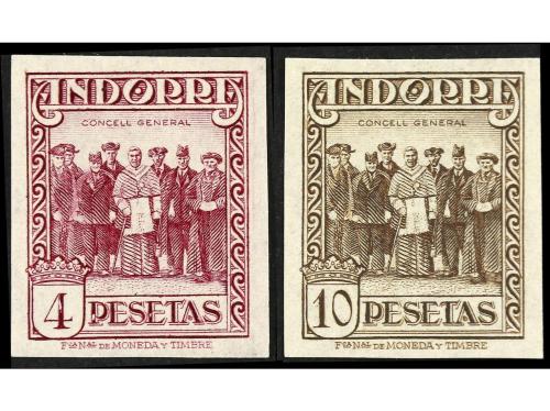 ** COLONIAS ESPAÑOLAS: ANDORRA. Ed. 15/27s. SERIE COMPLETA S