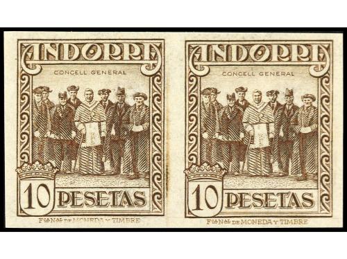 ** COLONIAS ESPAÑOLAS: ANDORRA. Ed. 15/27s. SEIRE COMPLETA e