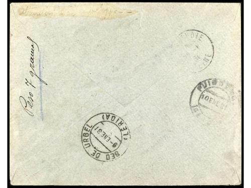 ✉ COLONIAS ESPAÑOLAS: ANDORRA. Ed. 16, 19 (2), 20. 1931. AND