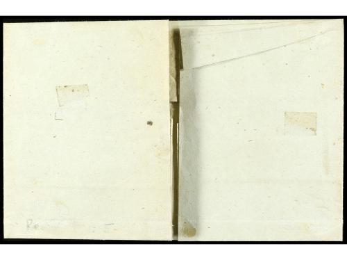 ✉ ESPAÑA: PREFILATELIA. 1845. REUS. Envuelta a STA. COLOMA D