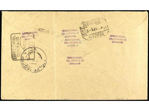 ✉ COLONIAS ESPAÑOLAS: MARRUECOS. Ed. 1/6, 13. 1909. MAZAGÁN 