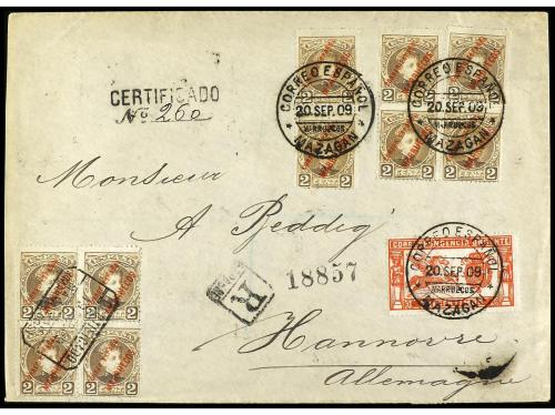 ✉ COLONIAS ESPAÑOLAS: MARRUECOS. Ed. 2 (10). 1909. MAZAGÁN a