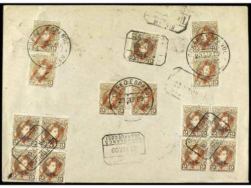 ✉ COLONIAS ESPAÑOLAS: MARRUECOS. Ed. 2 (10). 1909. MAZAGÁN a