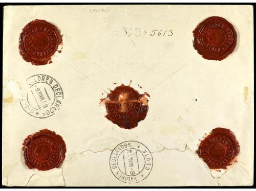 ✉ COLONIAS ESPAÑOLAS: MARRUECOS. Ed. 6, 7, 11 (3). 1913. TET