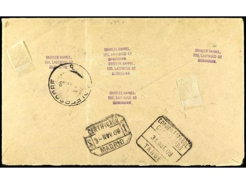 ✉ COLONIAS ESPAÑOLAS: MARRUECOS. Ed. 7/12. 1909. MAZAGÁN a A