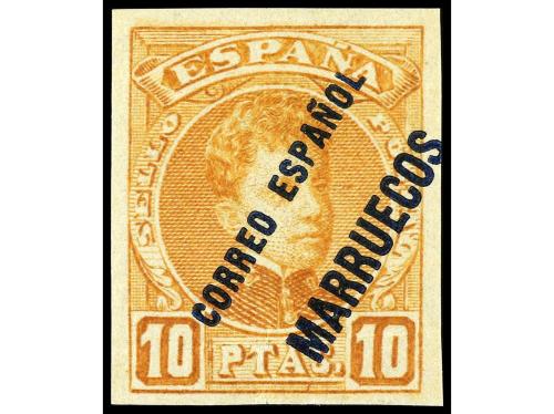 * COLONIAS ESPAÑOLAS: MARRUECOS. Ed. 7/9, 11/13s. Conjunto d