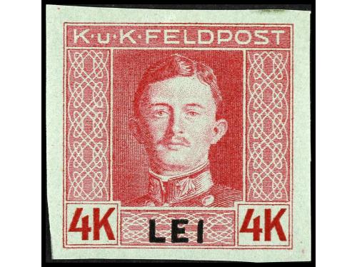 ** AUSTRIA-HUNGRIA: OCUPACION DE RUMANIA. Yv. 1/17s, Netto 1