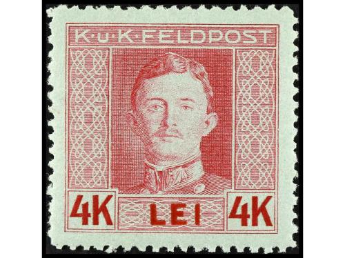 ** AUSTRIA-HUNGRIA: OCUPACION DE RUMANIA. Yv. 1/17 var., Net